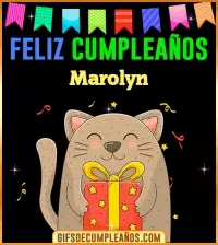 GIF Feliz Cumpleaños Marolyn